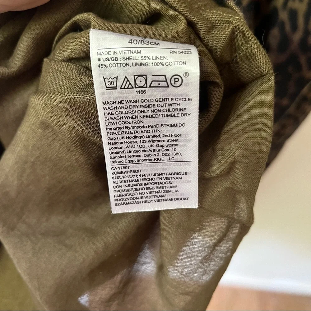 Banana Republic Linen Blend Jumpsuit 0